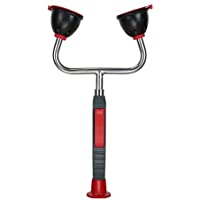 CGOLDENWALL Lavaojos de Emergencia de Mano Ducha Grifo de Fujo Continuo para Ojos de Cobre Chapado Grueso con Manguera…